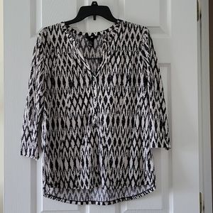 H&M 3/4 Sleeve Top